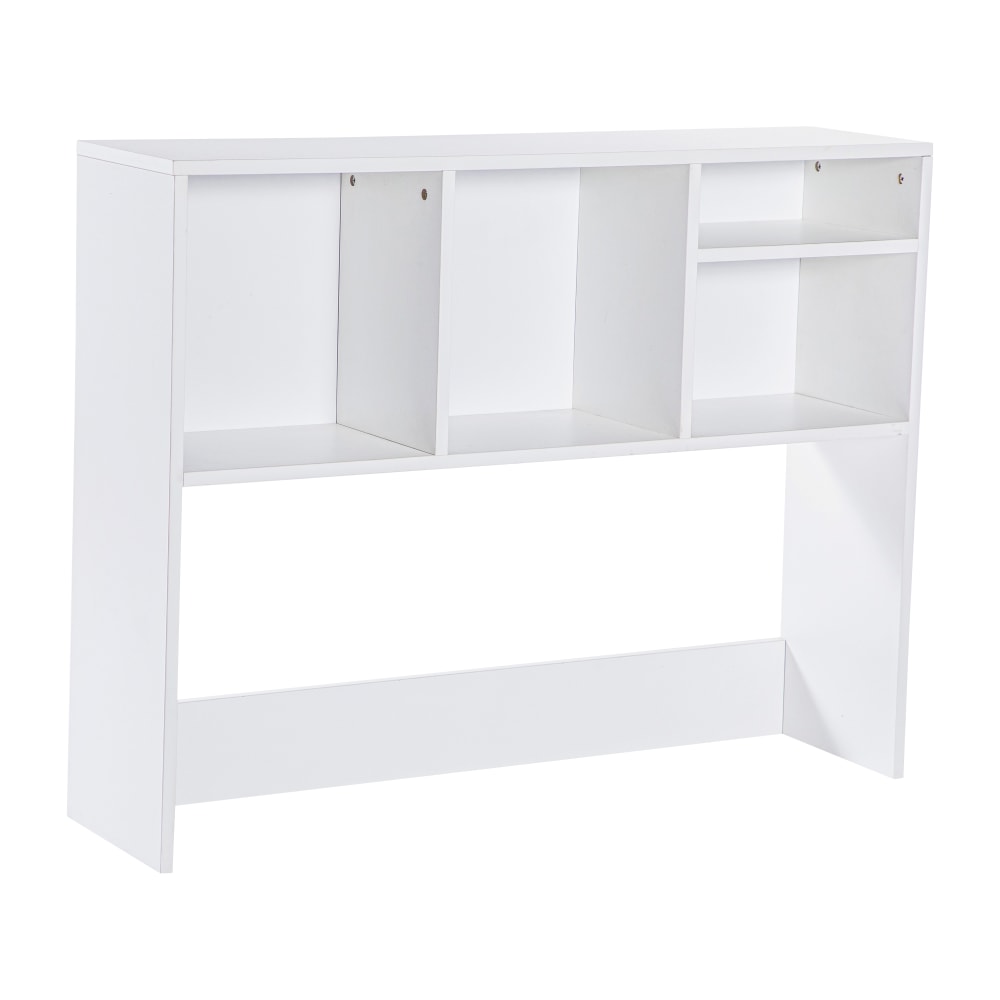 Flash Furniture Lotus Desktop Bookshelf Storage Organizer with Multiple Cubbies, White MPN:NAN17295WH