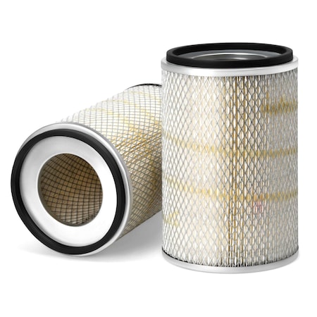 Automotive Air Filter, Round, 15 in L MPN:AF418