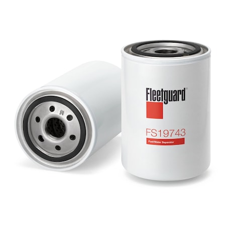 Fuel Filter, 5.375 in H, Spin-On MPN:FS19743