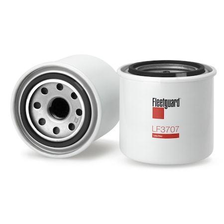 Oil Filter, 3.1875 in L, Spin-On MPN:LF3707