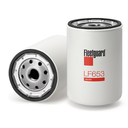 Oil Filter, 5.4375 in L, Spin-On MPN:LF653