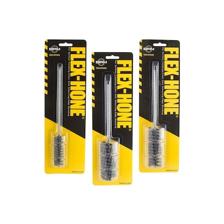 BCK12 3-Piece FLEX-HONE Kit in 120 Grit Silicon Carbide MPN:BCK12