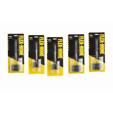 DBCK FLEX-HONE 5-Piece Kit in 180 Grit Silicon Carbide MPN:DBCK