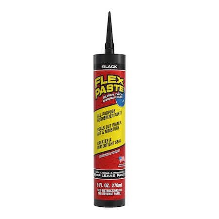 Silicone Sealant, 9 oz, Cartridge, Black, Rubber Base, Not Applicable MPN:PFSBLKR10