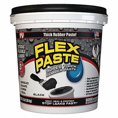 Flex Paste 3 lb Tub Black MPN:PFSBLKR32