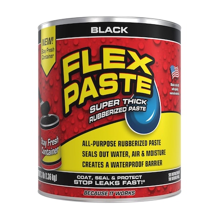 Flex Paste, Can, Black, Not Applicable MPN:PFSBLKR32