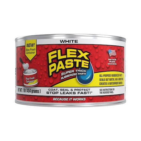 Flex Paste, Can, White, Not Applicable MPN:PFSWHTR16