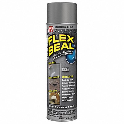 Leak Sealer 14 oz Rubber Base Gray MPN:FSGRYR20