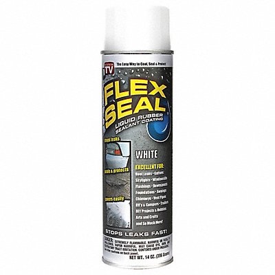 Leak Sealer 14 oz Rubber Base White MPN:FSWHTR20