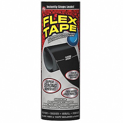 Flex Tape 10 cu ft Rubber Base Black MPN:TFSBLKR1210
