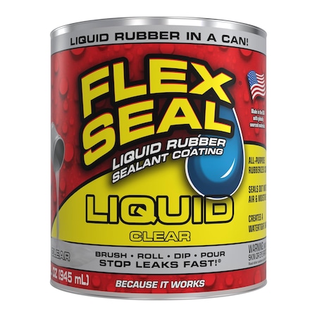 Leak Sealer 32 oz, Can, Clear, Liquid MPN:LFSCLRR32