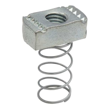 Channel Nut, Regular Spring, 3/8