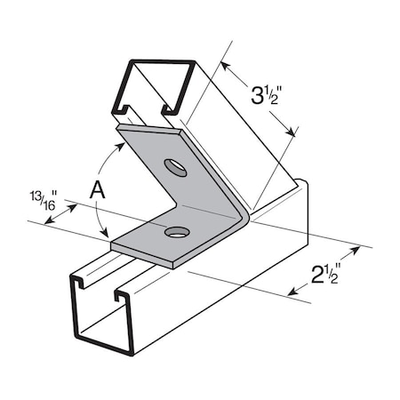 Angle, Closed, 60-Degree, 2-Hole MPN:FS-5142-60 E/G