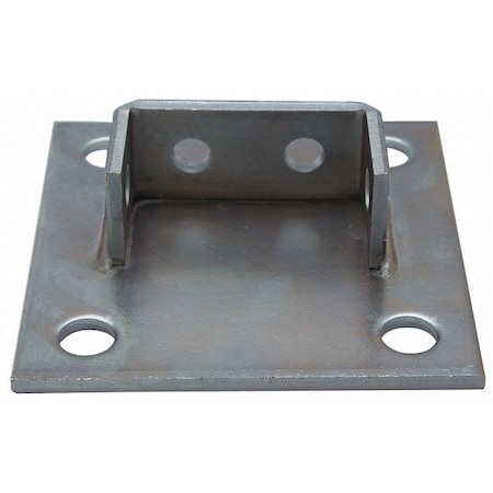 Post Base, Square, For Double Strut, 1-Hole MPN:FS-5815SQ E/G