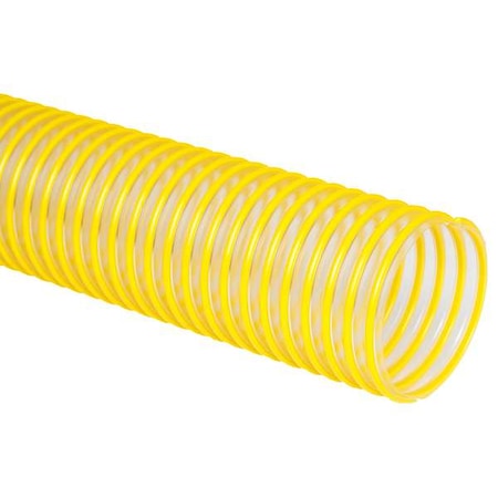 Ducting Hose, 25 ft L, Clear/Yellow MPN:3493080025