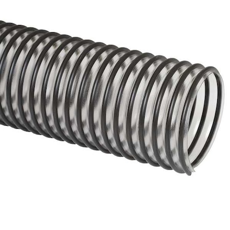 Ducting Hose, 25 ft L, Black/Clear MPN:3504070025