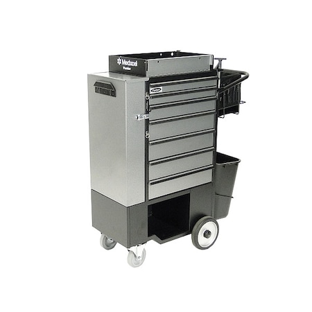 Plumbers Cart, Black, Medxcel MPN:FC-100MDXL-PL-NT