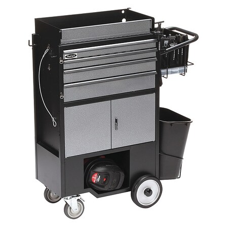 Tool Utility Cart, 2 Shelves, 37 1/2 in W, 45 in H MPN:FC-400LEWAT