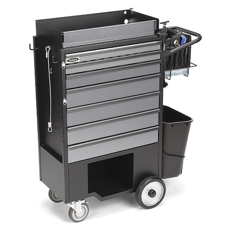 Black, Light Duty, Tool Utility Cart MPN:FC-200WBT