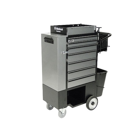 Medxcel FlexCart Electrician Cart, Black MPN:FC-100MDXL-EL-NT