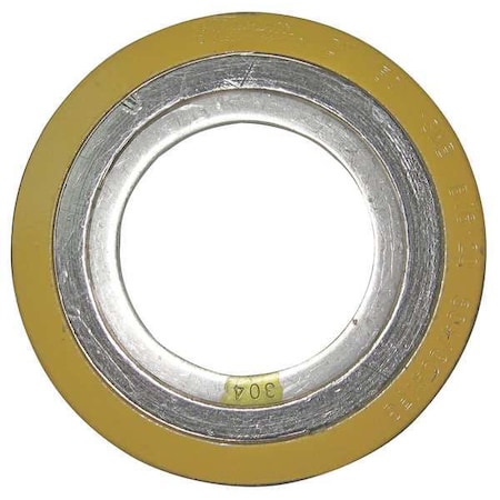 Spiral Wound Metal Gasket, 6 In, 304SS MPN:CGI
