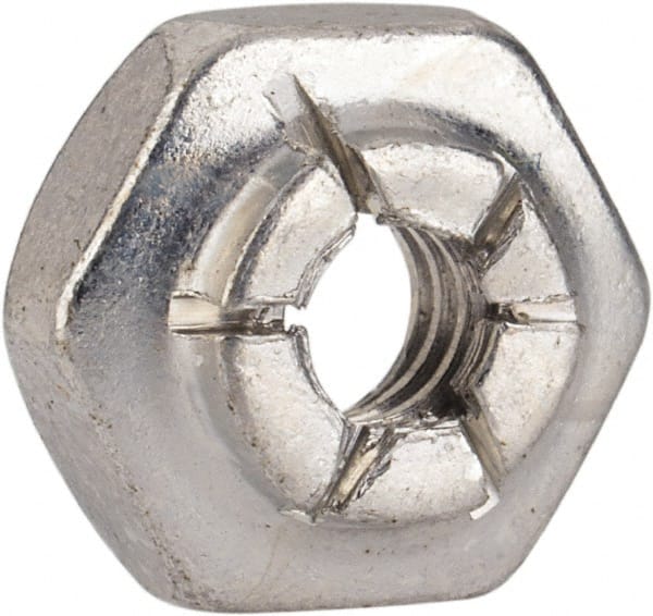 Hex Lock Nut: Flex Top, Grade 2 Steel, Cadmium Finish MPN:21FA-632