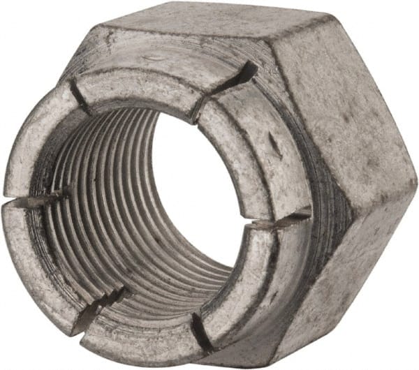 Hex Lock Nut: Flex Top, 3/4-16, Grade 2 Steel, Cadmium Finish MPN:31FC-1216