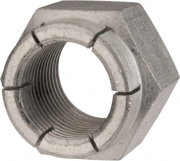 Hex Lock Nut: Flex Top, 1-12, Grade 2 Steel, Cadmium Finish MPN:31FC-16-12