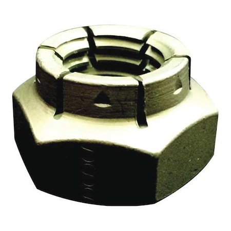 Flexible Top Lock Nut, 7/16