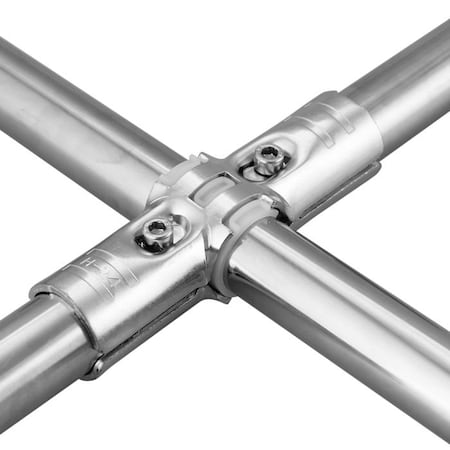 CrossJointHingSet, Steel, Slvr, 5-1/2in MPN:HJ-24NP