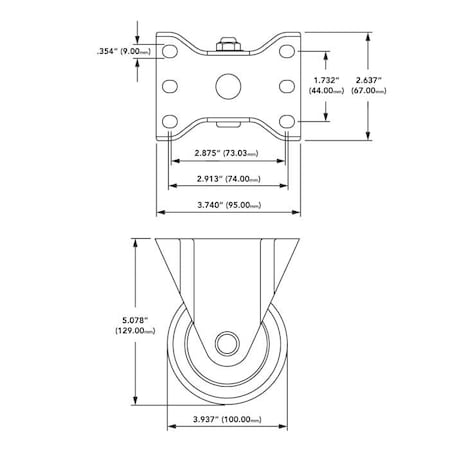 Tube Framing System Profiles MPN:W-4PF
