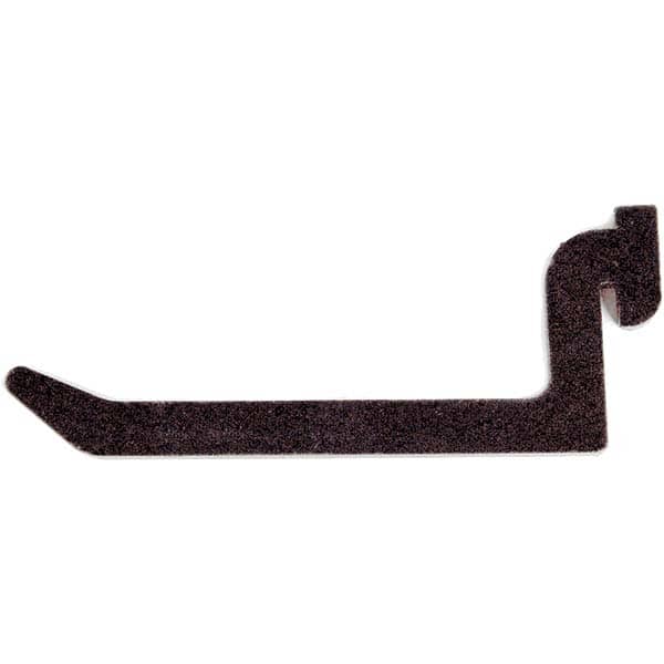 Storage Hook: 50 lb Load Capacity, Hot Rolled Steel MPN:65358340