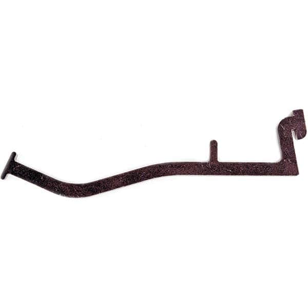 Storage Hook: 35 lb Load Capacity, Hot Rolled Steel MPN:65358370