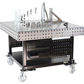 Flextur™ Welding Table with 57 Piece Fixturing Kit 48
