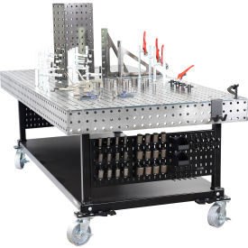 Flextur™ Welding Table with 95 Piece Fixturing Kit 48