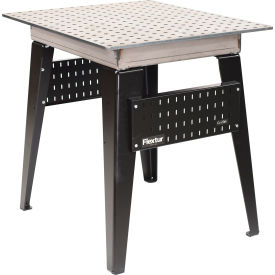 Flextur™ Welding Table with Metal Pegboard & Tool Board Panels 36