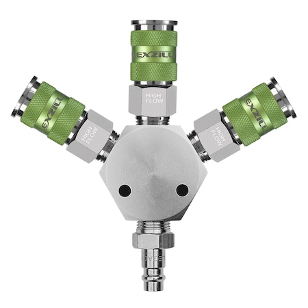 Pro 3-Way Manifold, 3/8