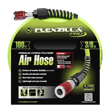 Pro Air Hose, 3/8