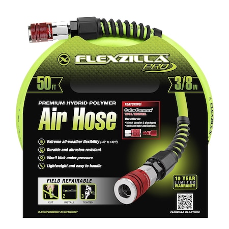 Pro Air Hose, 3/8