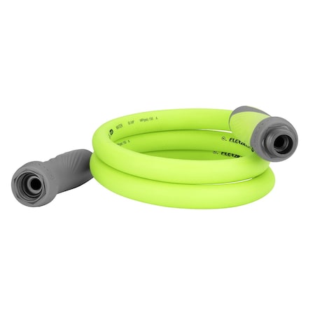 5/8 in ID x 5 ft L SwivelGrip Lead-In Garden Hose, Blue MPN:HFZG505YWS-E