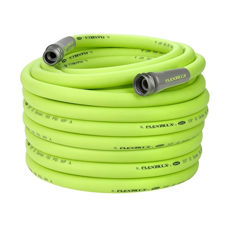 5/8 in ID x 100 ft L Garden Hose, Green MPN:HFZG5100YW-E
