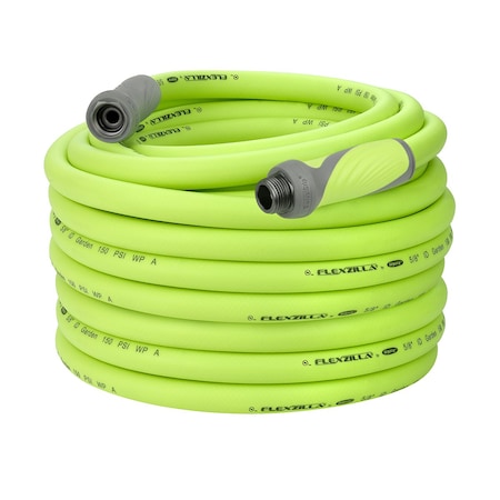 5/8 in ID x 100 ft L SwivelGrip Garden Hose, Green MPN:HFZG5100YWS-E