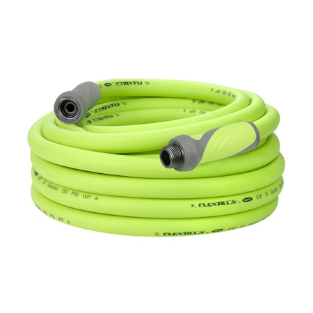 5/8 in ID x 50 ft L SwivelGrip Garden Hose, Green MPN:HFZG550YWS-E