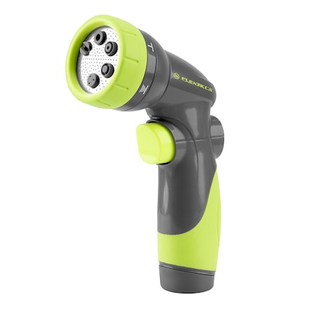 Adjustable Garden Hose Nozzle, 6-Pattern MPN:NFZG64-E