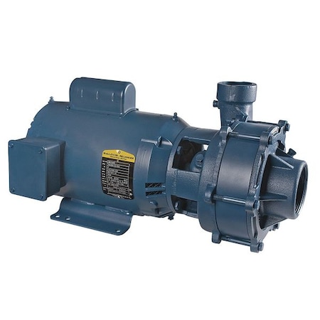 Booster Pump, 5 hp, 240V AC, 1 Phase, 3 in NPT Inlet Size, 2 Stage, 86 psi Max Pressure MPN:C22251