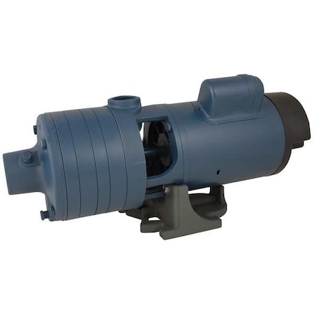Booster Pump, 2 hp, 208 to 240/480V AC, 3 Phase, 1-1/2 in NPT Inlet Size, 2 Stage MPN:CJ101B203AB
