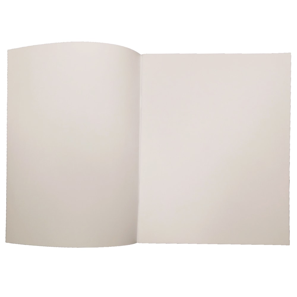 Hayes Blank Softcover Books, 7in x 8-1/2in, Unruled, 28 Pages (14 Sheets), White, Pack Of 24 Books MPN:FLPBK524