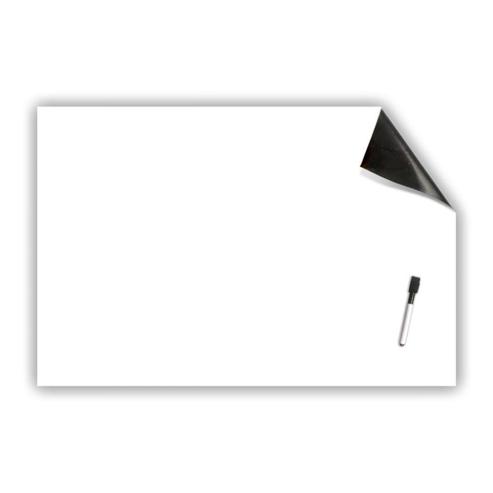 Flipside Products Dry Erase Stickables With Dry Erase Marker, 24in x 36in MPN:FLP92436