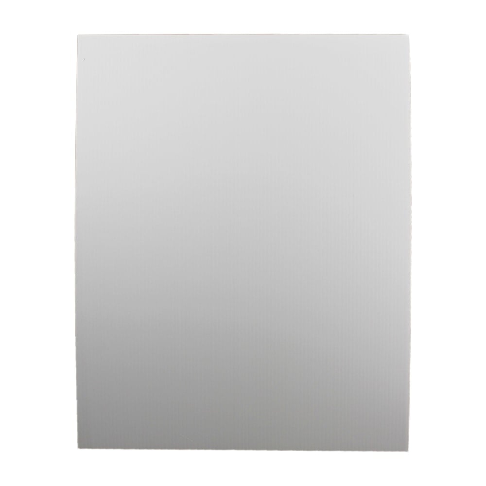 Flipside Premium Project Sheets, Corrugated Plastic, 28inH x 20inW x 3/16inD, White, Pack Of 10 Sheets MPN:FLP3230210