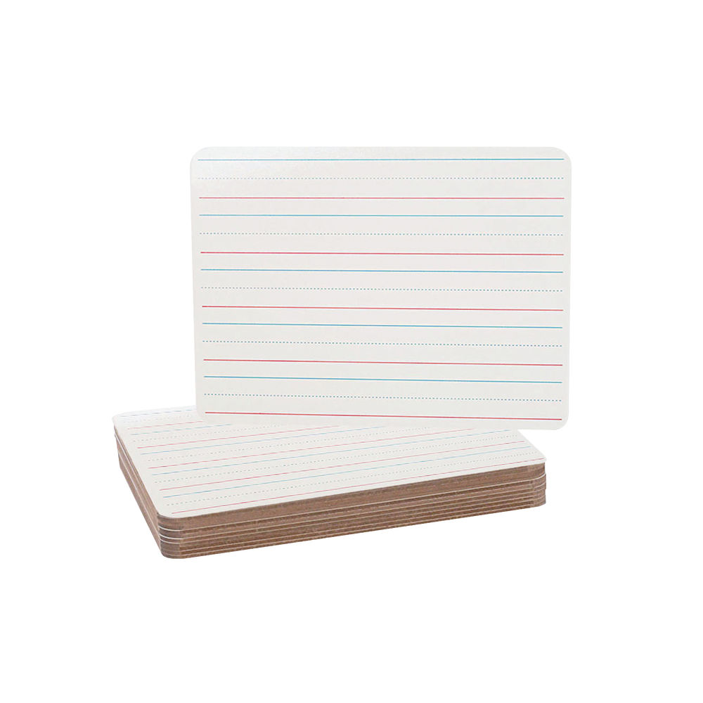 Flipside Two-Sided Non-Magnetic Unframed Dry-Erase Whiteboards, 9in x 12in, White, Pack Of 12 MPN:10134